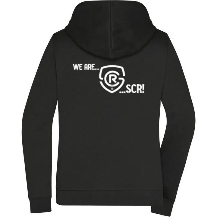 Fan Jacke "We are SCR" Zip-Hoodie – Damen